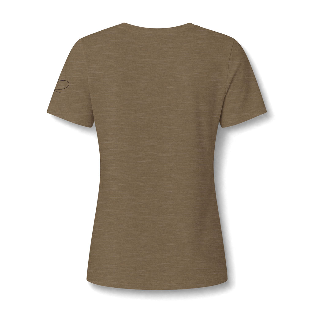 Cowgirl Barrel Racer V-Neck Tee — Rodeo Western Women's Shirt