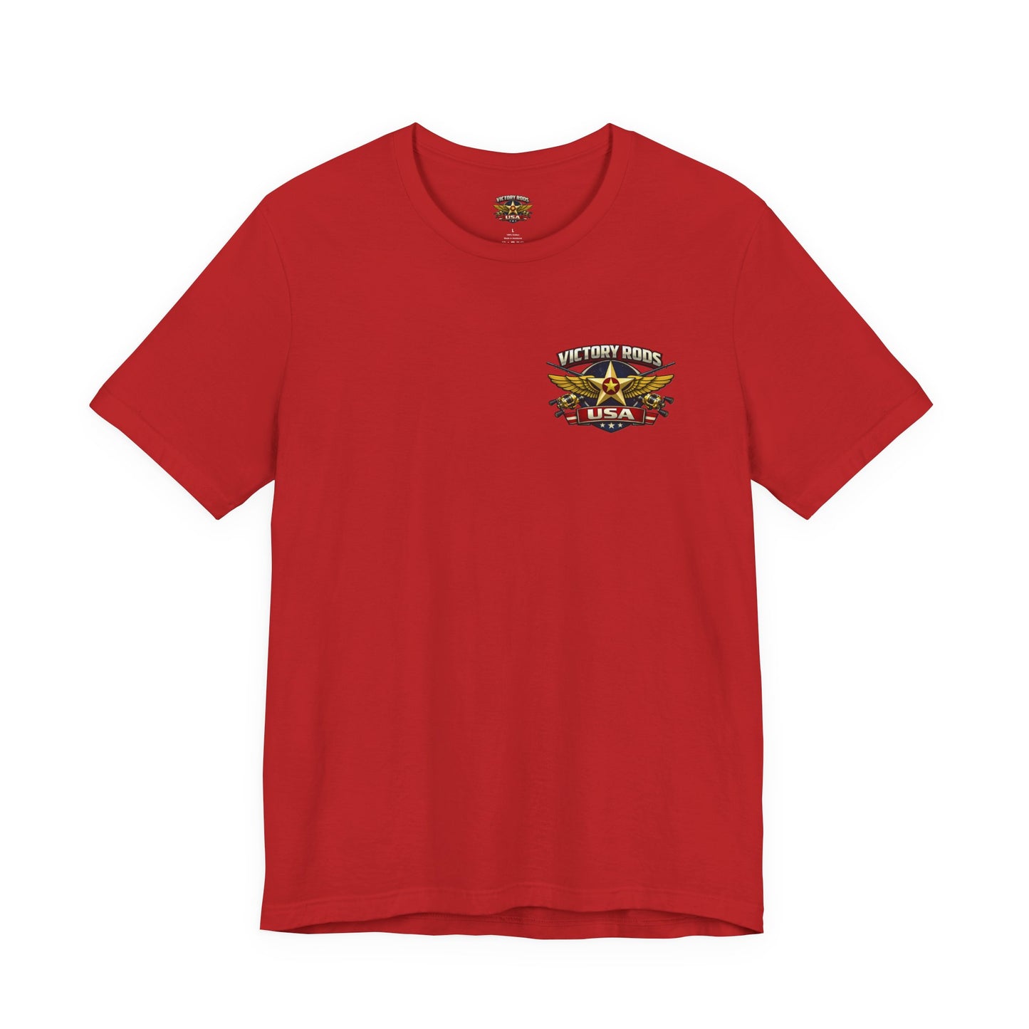 Barracuda Belle Vintage Pinup Tee — Victory Rods Motorcycle T‑Shirt