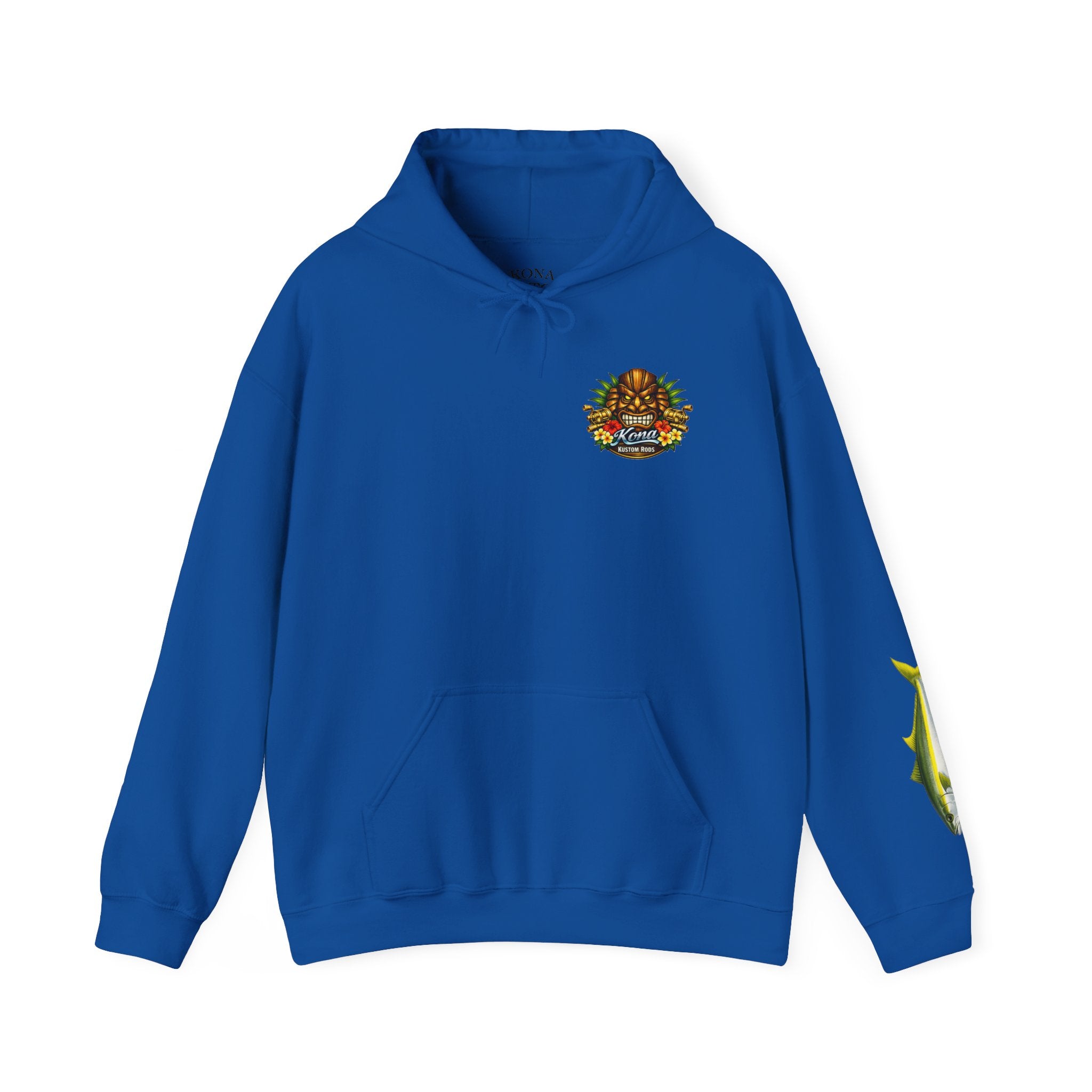Kona Kustom Rods "Yellowtail" Hoodie — Kona Kustom Rods Pullover