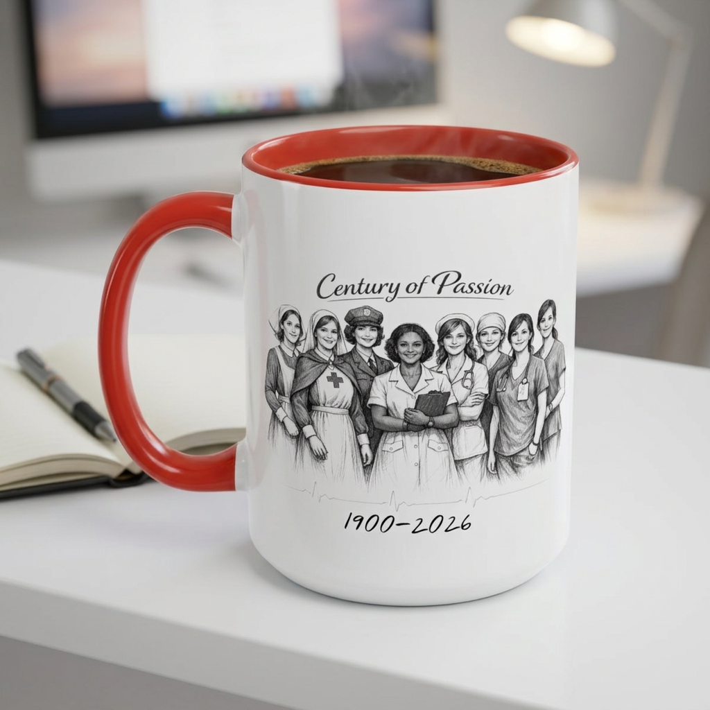 A Century of Passion - Accent Coffee Mug (11, 15oz)