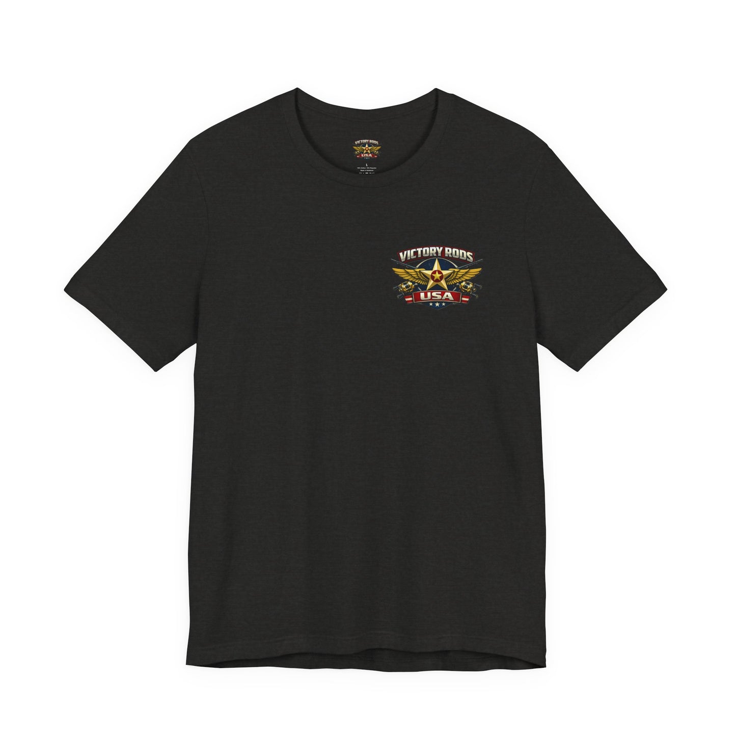 Barracuda Belle Vintage Pinup Tee — Victory Rods Motorcycle T‑Shirt
