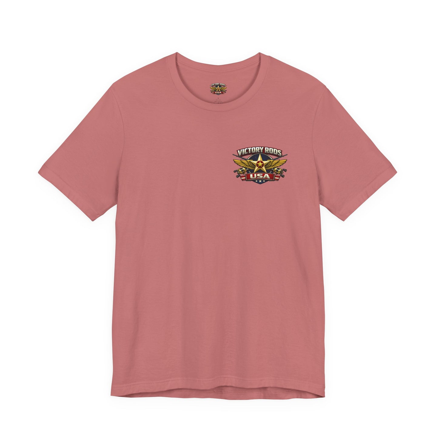 Barracuda Belle Vintage Pinup Tee — Victory Rods Motorcycle T‑Shirt