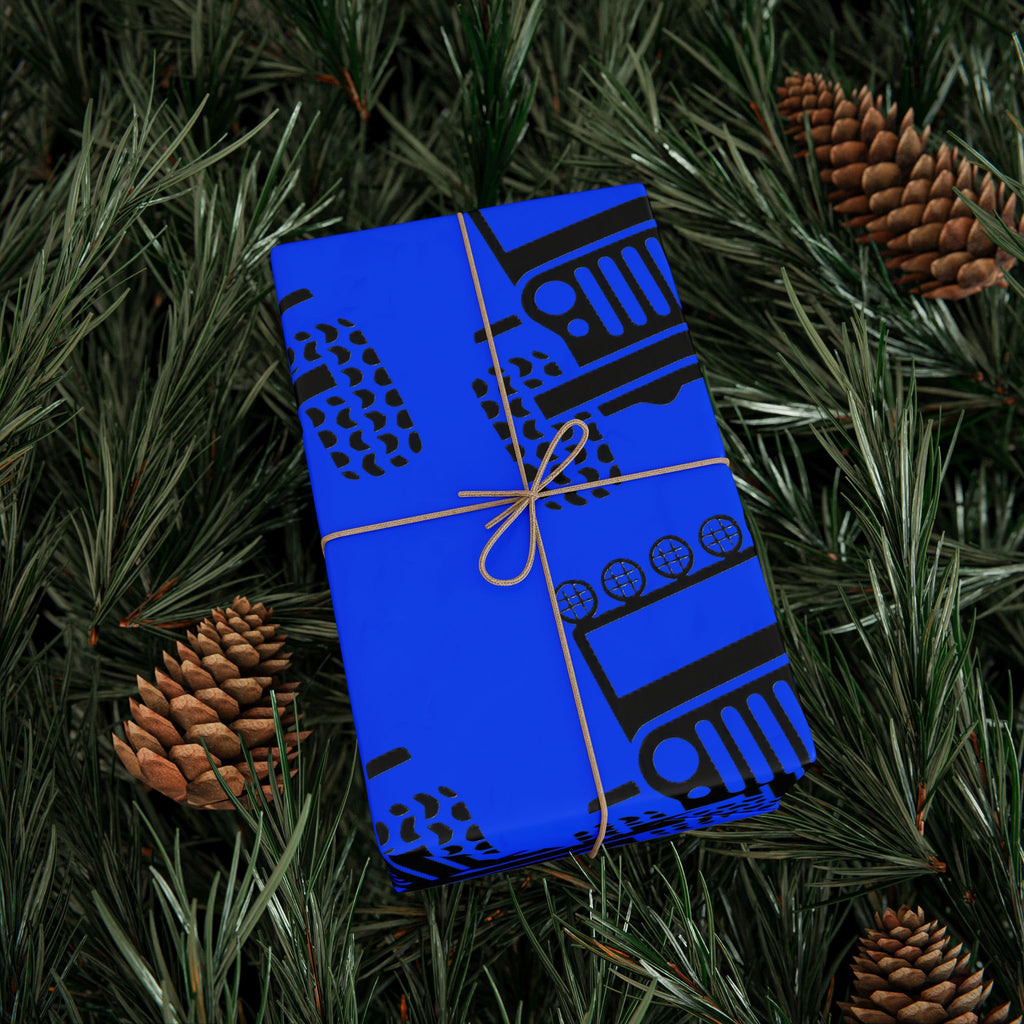 4X4 Off-Road Wrapping Paper Roll — Great for the Jeep Lover