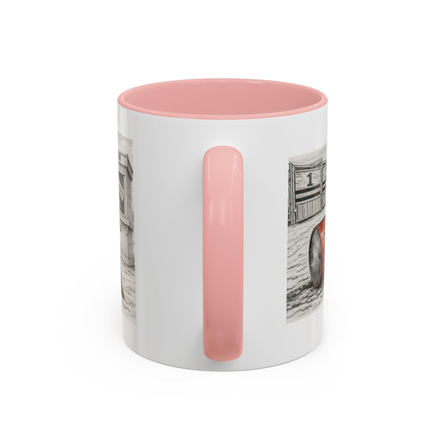 Out of the Money Barrel Racing Coffee Mug — Rodeo Cowgirl Accent Mug (11/15 oz)