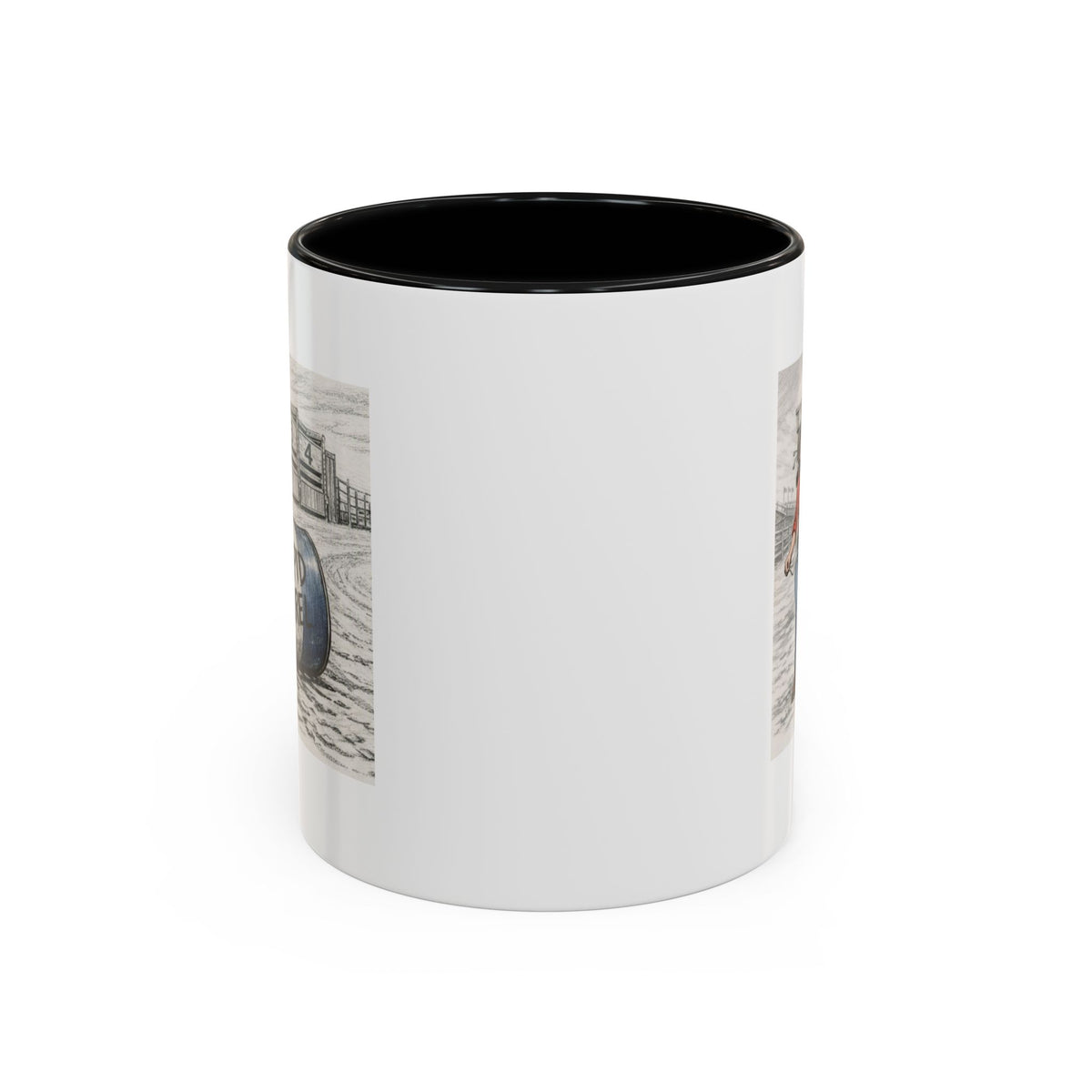 Out of the Money Barrel Racing Coffee Mug — Rodeo Cowgirl Accent Mug (11/15 oz)