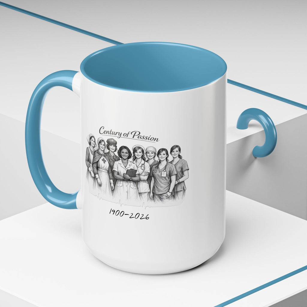 A Century of Passion - Accent Coffee Mug (11, 15oz)