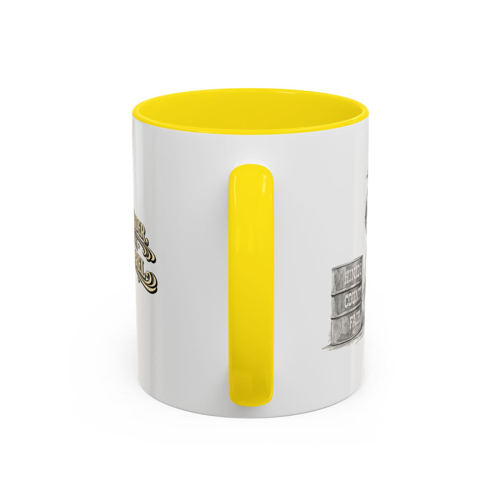 Barrel Racing Coffee Mug — "Horse and Rider Focused on the Next Barrel"