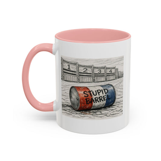 Out of the Money Barrel Racing Coffee Mug — Rodeo Cowgirl Accent Mug (11/15 oz)