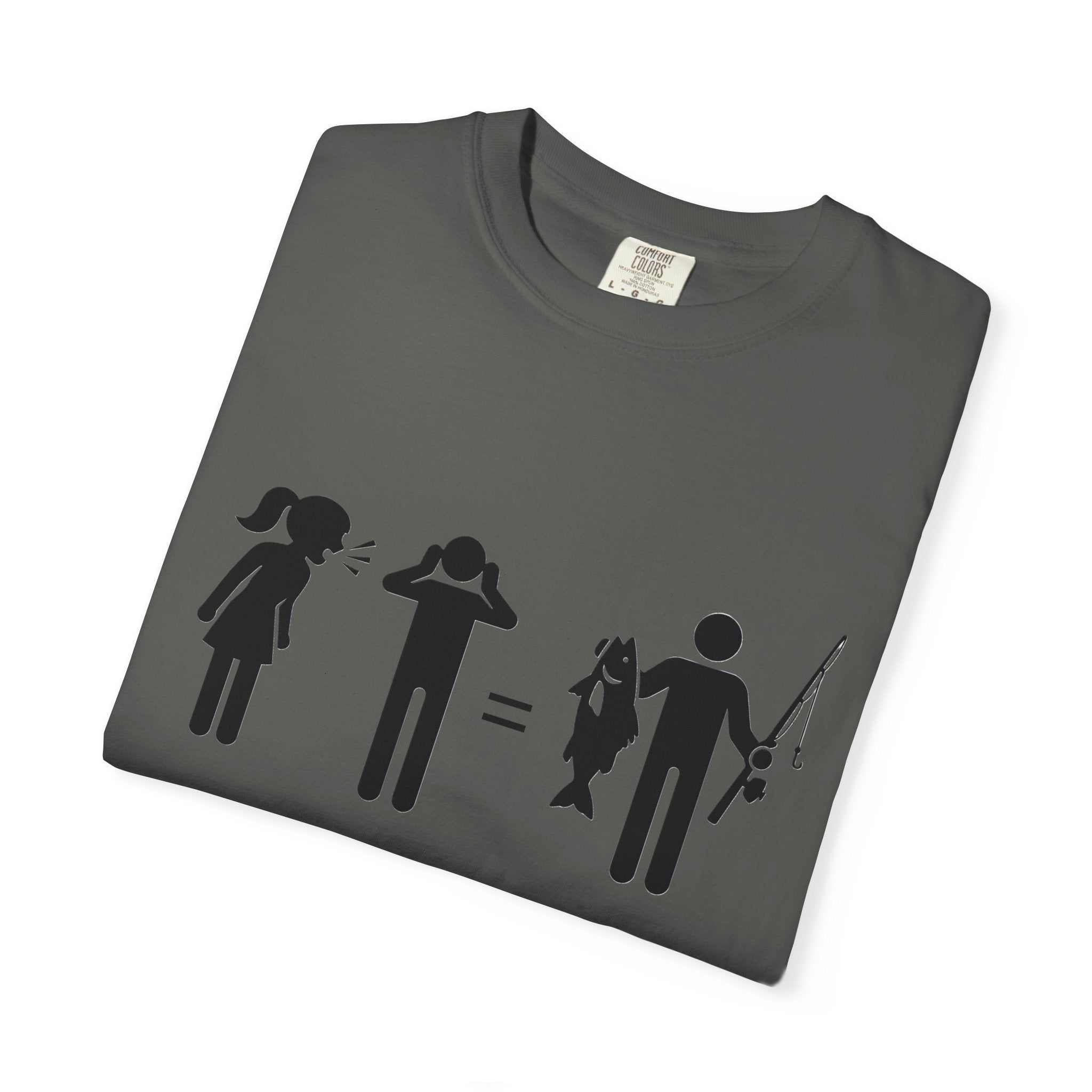 Fishing Humor T-Shirt – Fishing therapy Graphic Tee