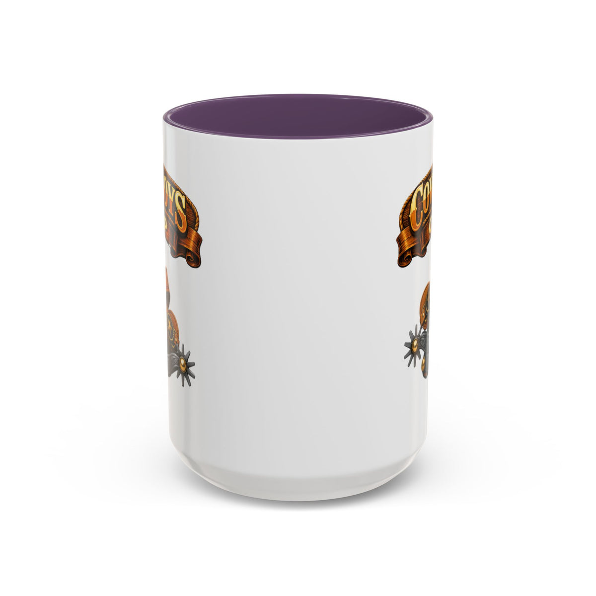 Cowboys Cup Coffee Mug — Western Spur & Leather Design (11/15oz)
