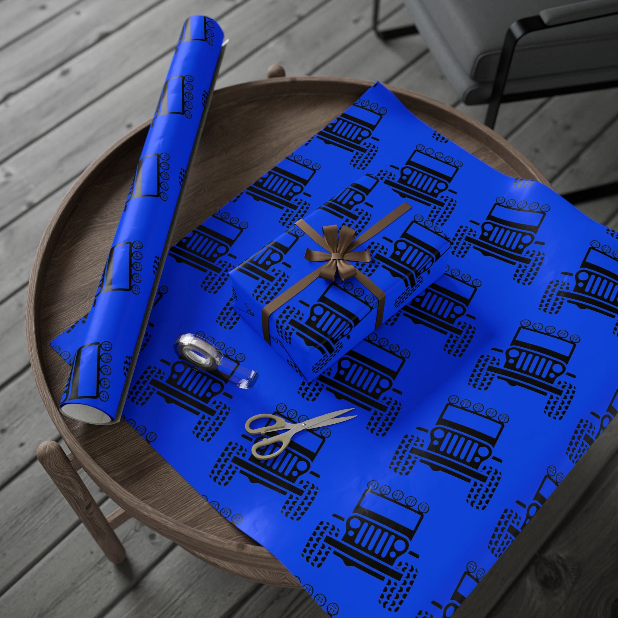 4X4 Off-Road Wrapping Paper Roll — Great for the Jeep Lover