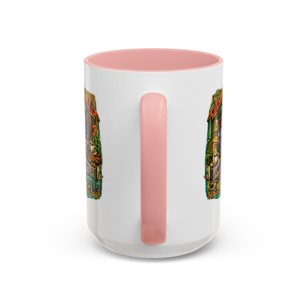 Cuban/American Pride - Cuban by Blood, American by Birth Accent Coffee Mug (11/15oz)