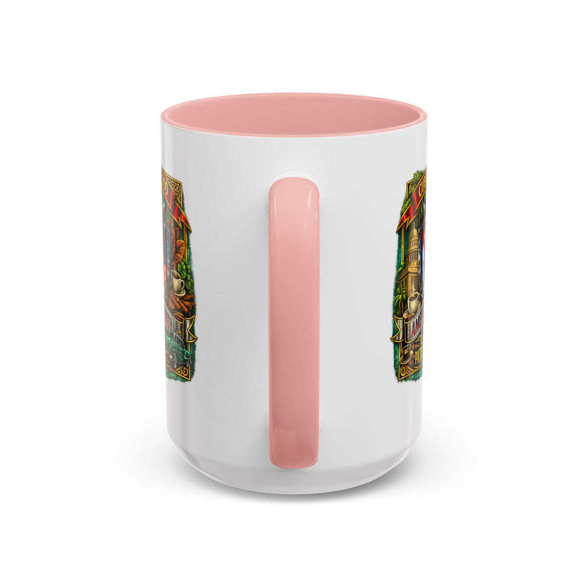 Cuban/American Pride - Cuban by Blood, American by Birth Accent Coffee Mug (11/15oz)