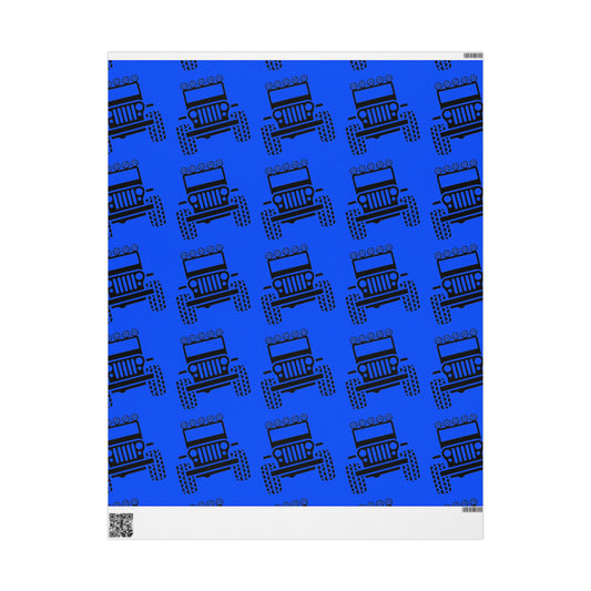 4X4 Off-Road Wrapping Paper Roll — Great for the Jeep Lover