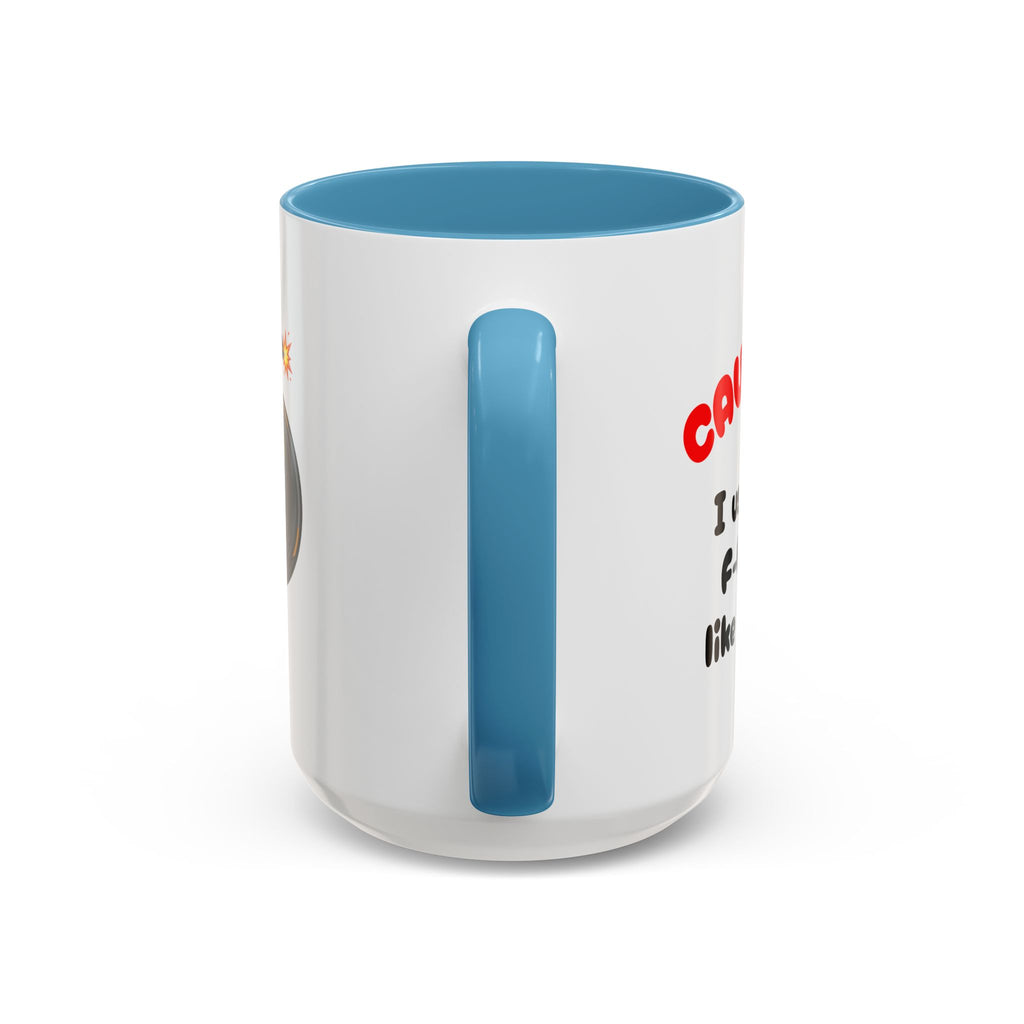 Funny "F" Bomb Accent Coffee Mug – 11oz/15oz Ceramic