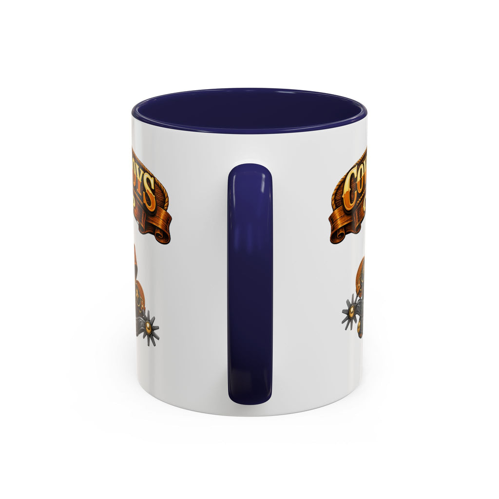 Cowboys Cup Coffee Mug — Western Spur & Leather Design (11/15oz)