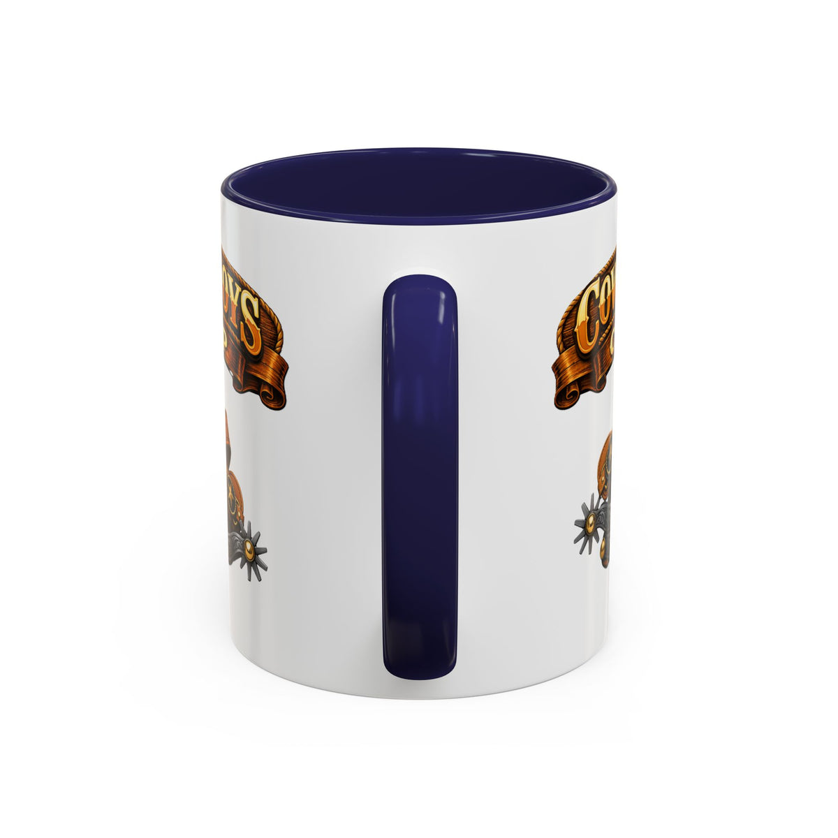 Cowboys Cup Coffee Mug — Western Spur & Leather Design (11/15oz)
