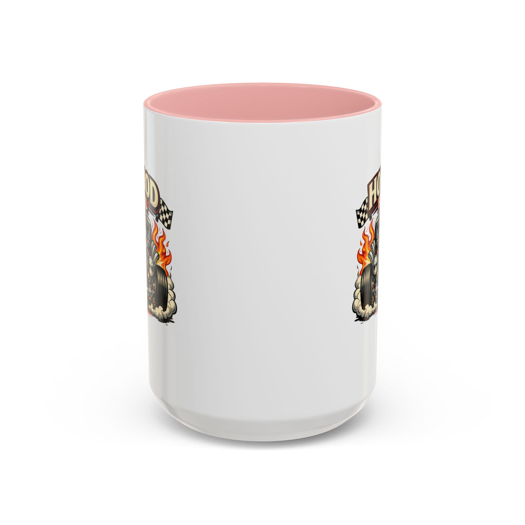 Hot Rod Fuel Coffee Mug — Vintage Muscle Car Racing Accent Mug