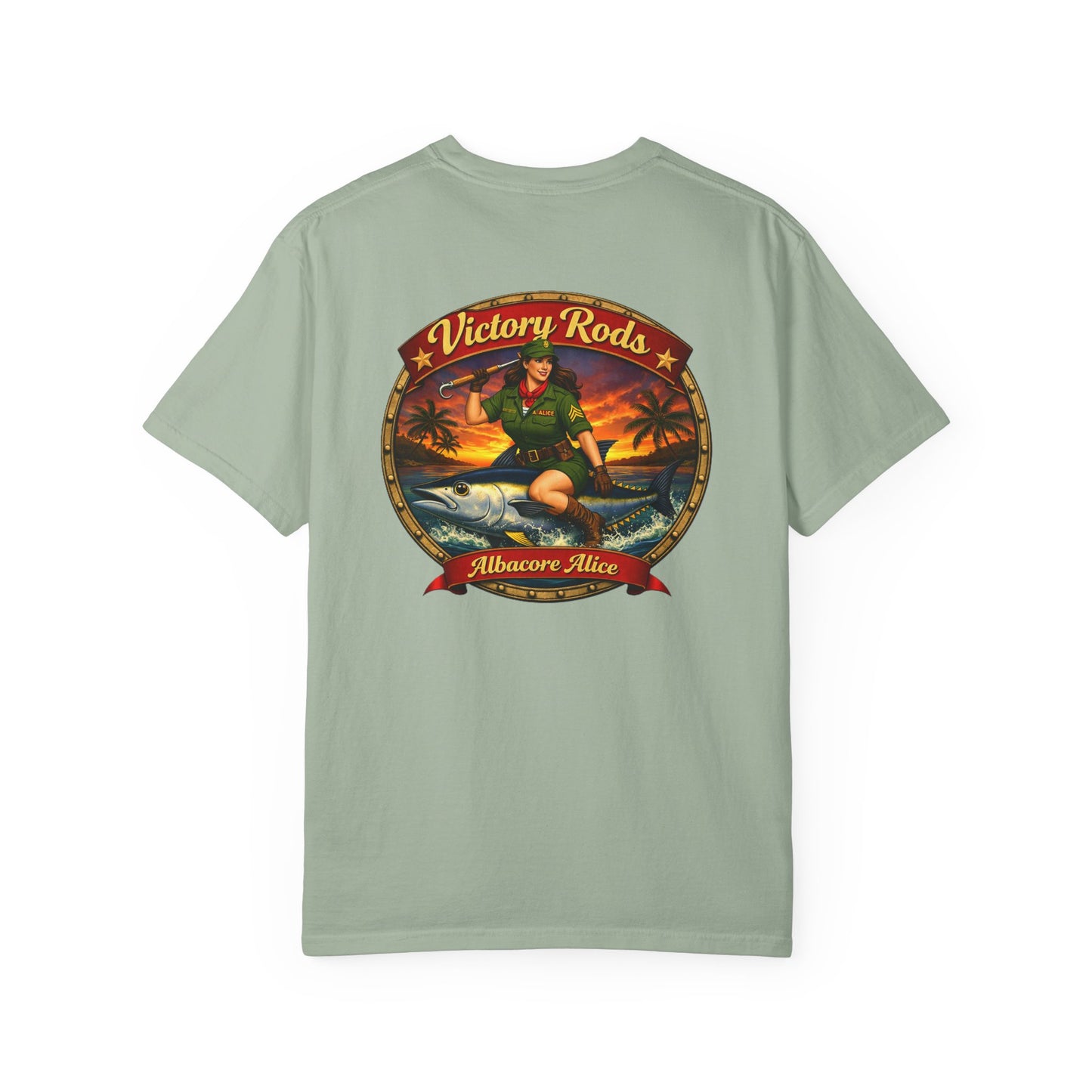 Victory Rods "Allencore Alice" Fishing Graphic T-Shirt