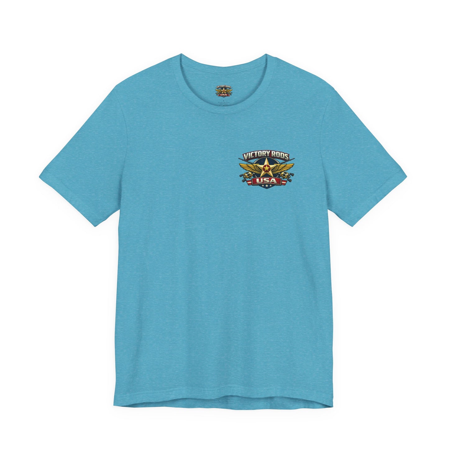 Barracuda Belle Vintage Pinup Tee — Victory Rods Motorcycle T‑Shirt