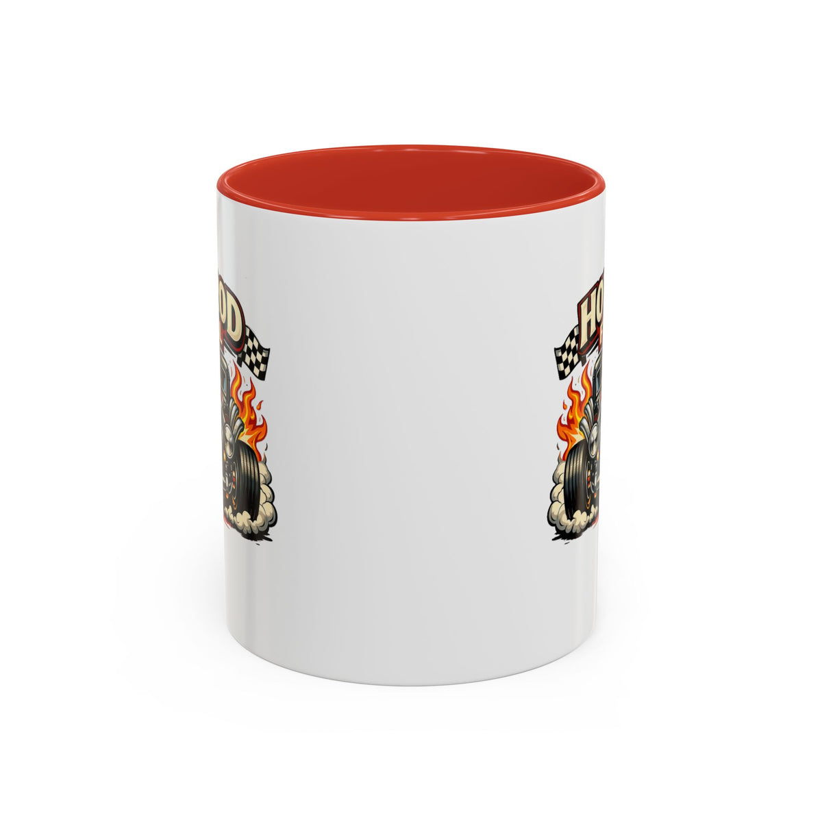 Hot Rod Fuel Coffee Mug — Vintage Muscle Car Racing Accent Mug