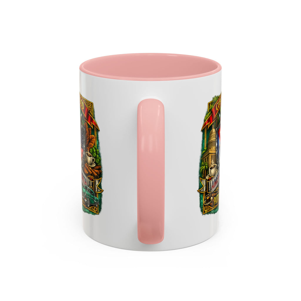Cuban/American Pride - Cuban by Blood, American by Birth Accent Coffee Mug (11/15oz)
