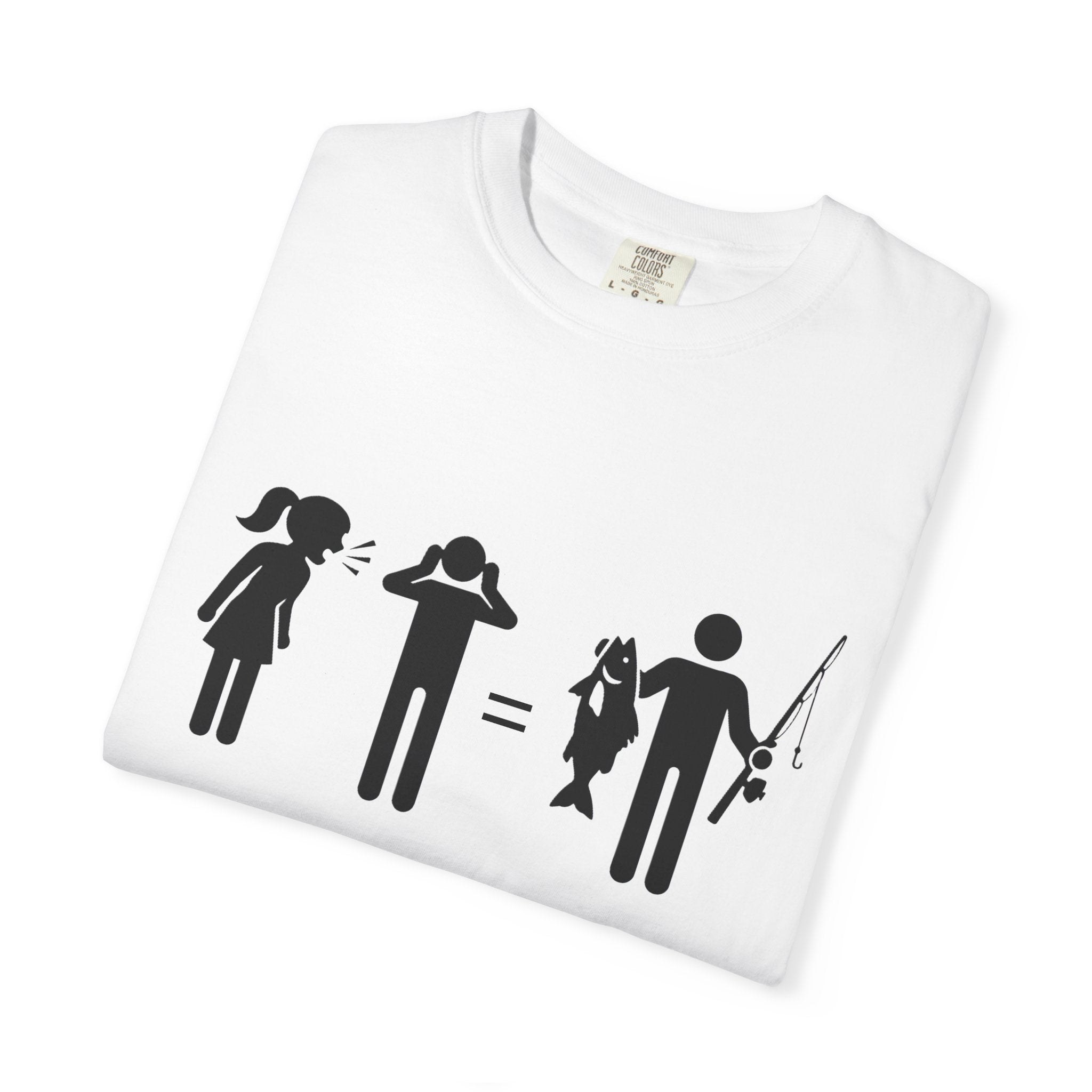 Fishing Humor T-Shirt – Fishing therapy Graphic Tee