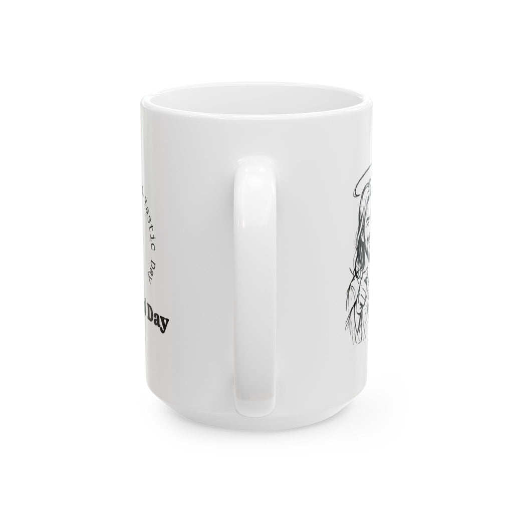 Inspirational Christian Humor Design – "I'm Telling, Dad!" Ceramic Mug 15oz