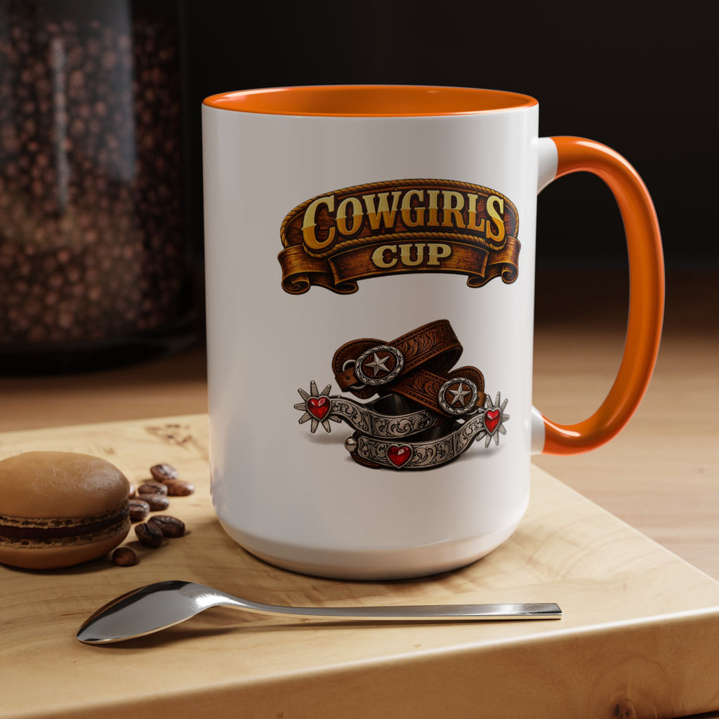 Cowgirls Cup Coffee Mug — Western Rustic Accent Mug