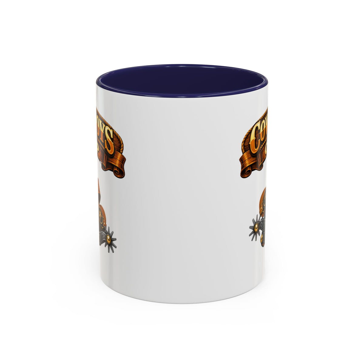 Cowboys Cup Coffee Mug — Western Spur & Leather Design (11/15oz)
