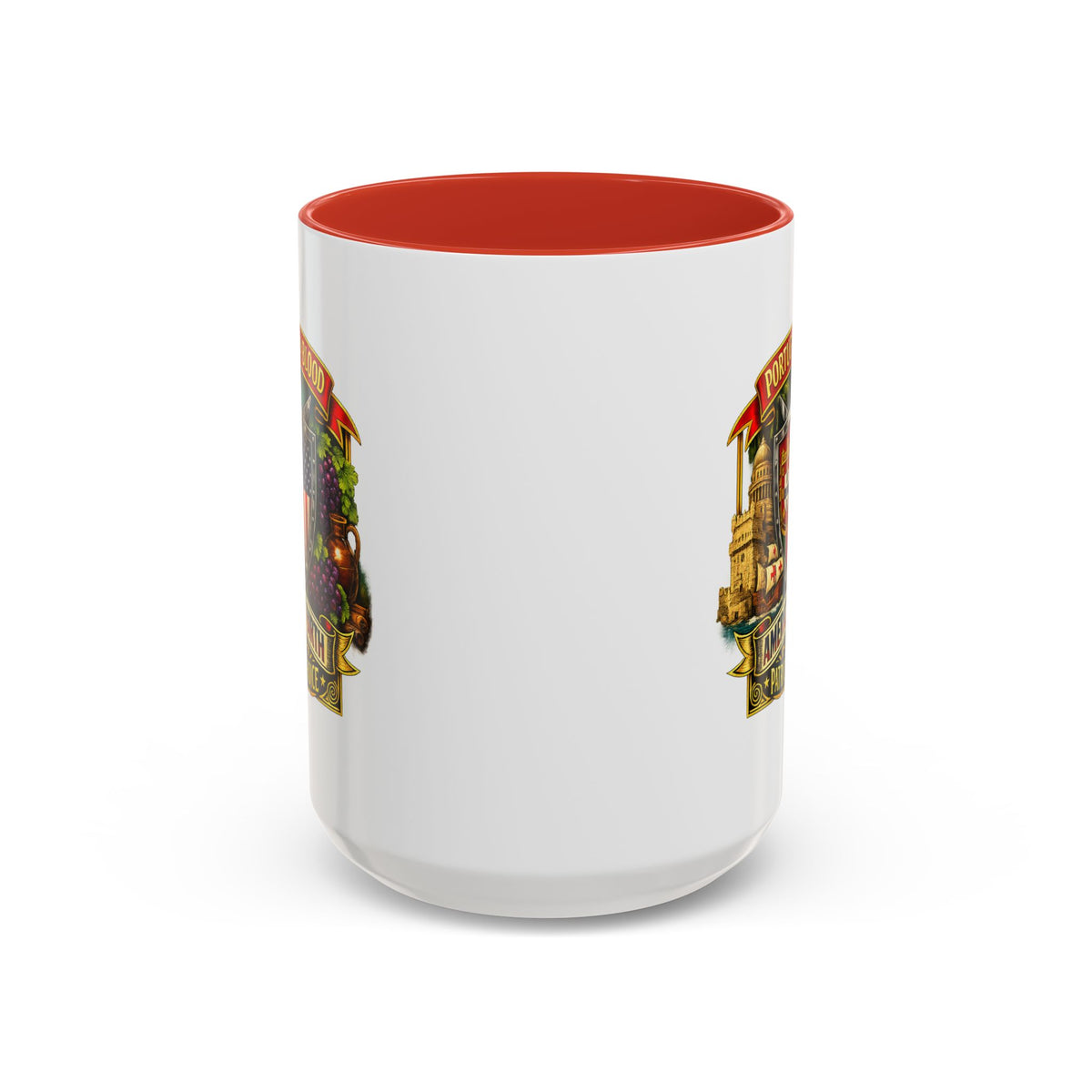 Portuguese/American Pride Mug - Coffee Ceramic Mug