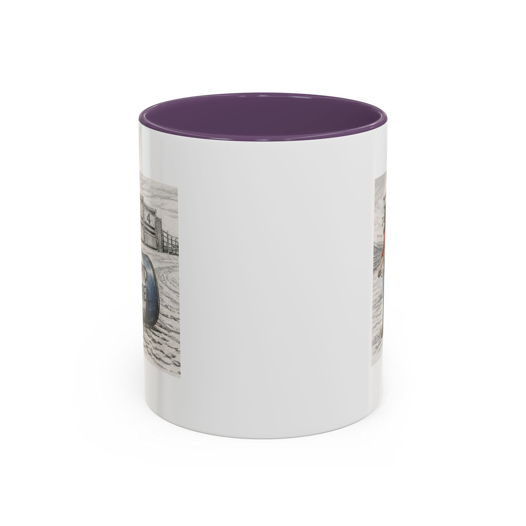 Out of the Money Barrel Racing Coffee Mug — Rodeo Cowgirl Accent Mug (11/15 oz)