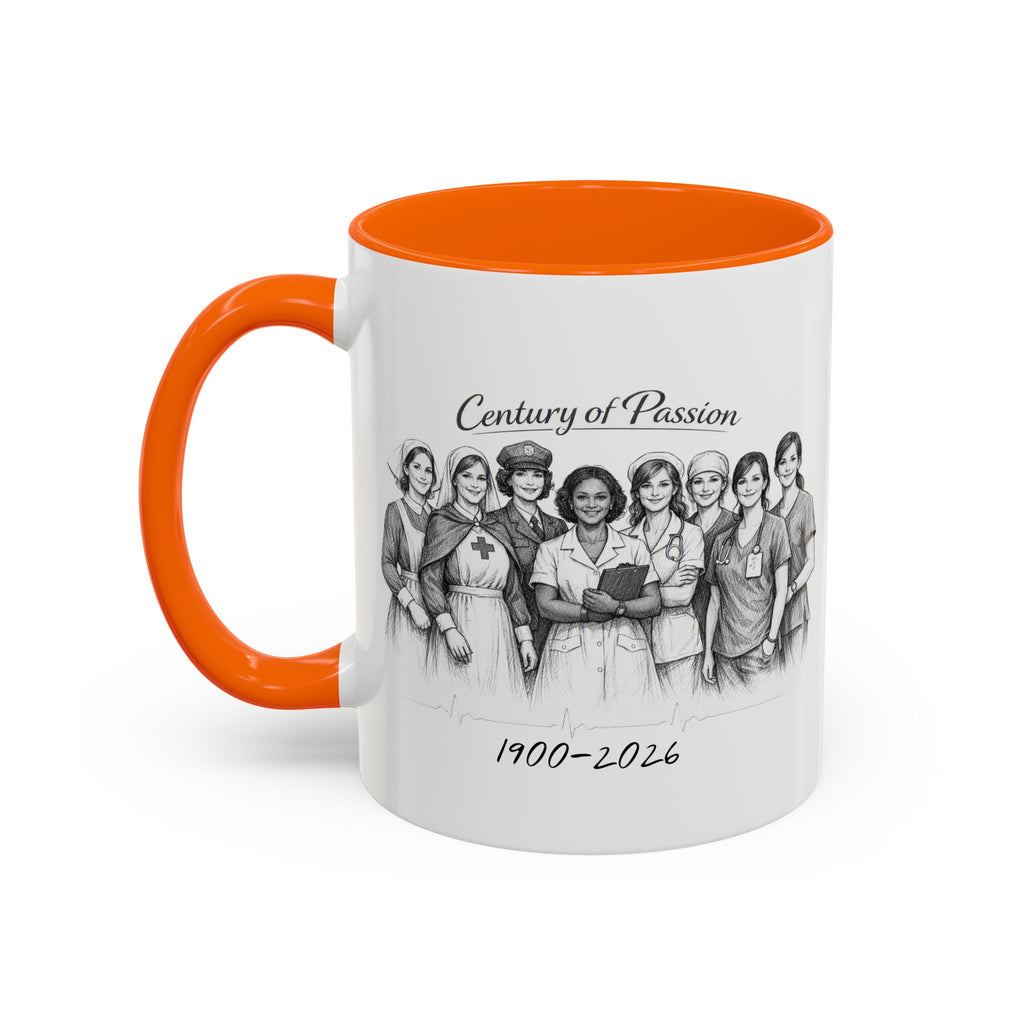 A Century of Passion - Accent Coffee Mug (11, 15oz)