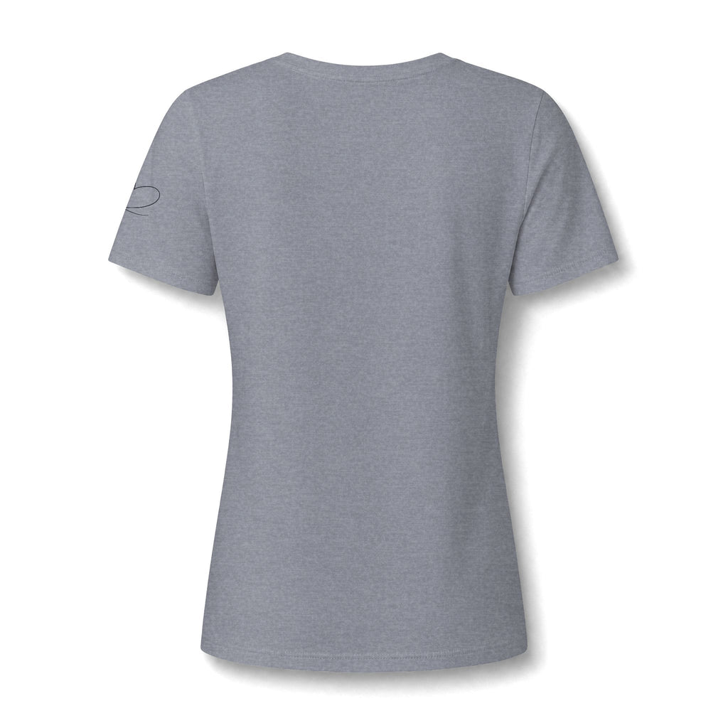 Cowgirl Barrel Racer V-Neck Tee — Rodeo Western Women's Shirt