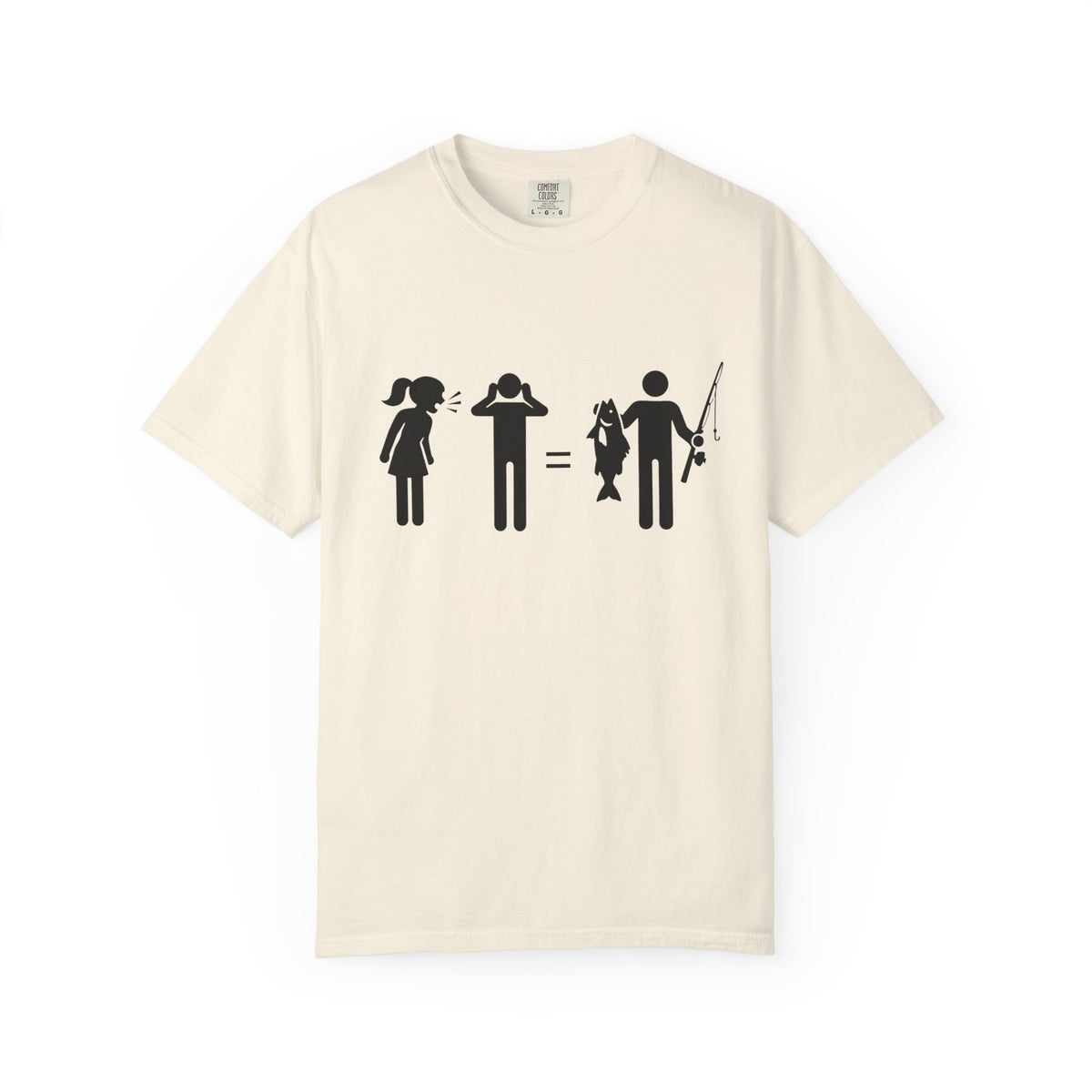 Fishing Humor T-Shirt – Fishing therapy Graphic Tee