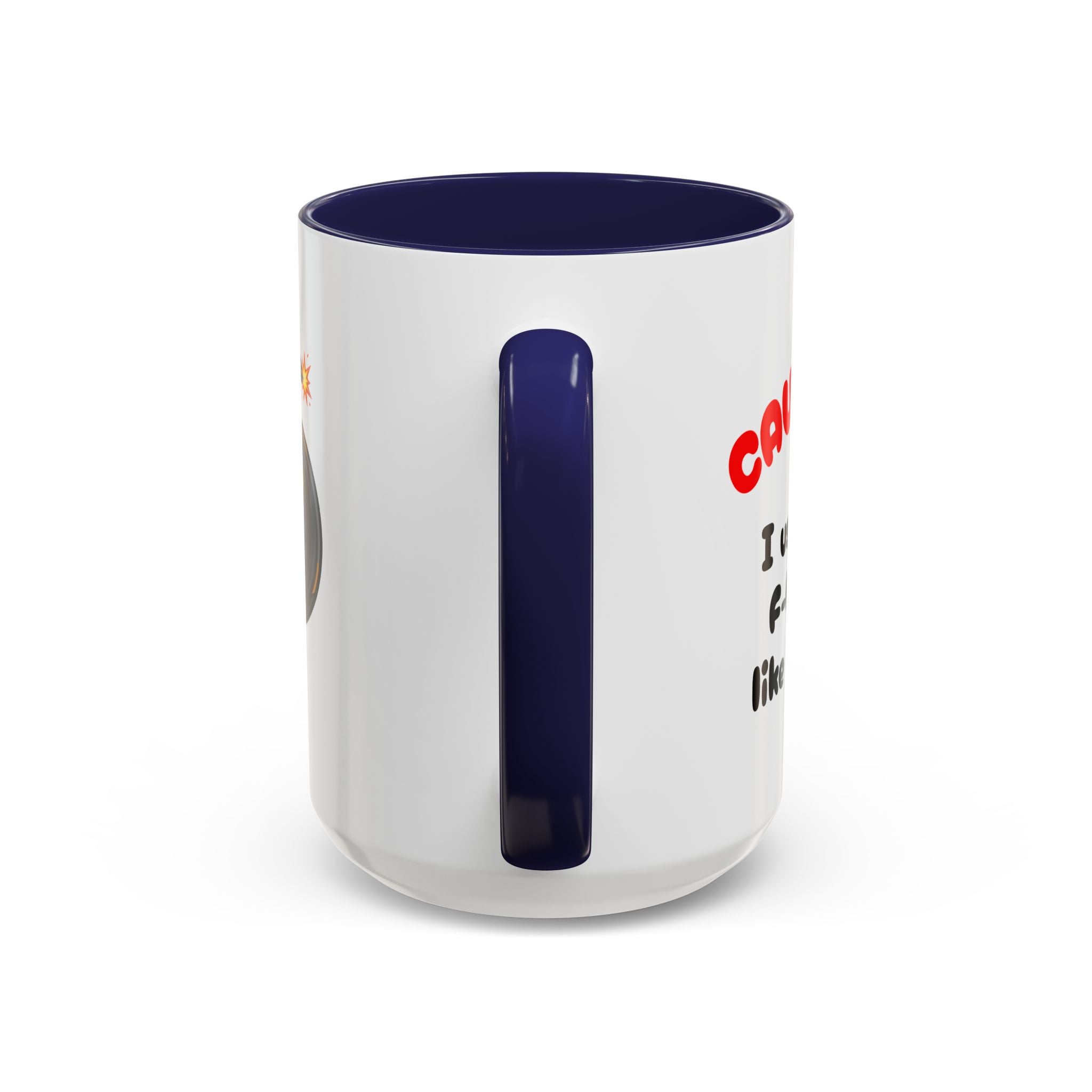 Funny "F" Bomb Accent Coffee Mug – 11oz/15oz Ceramic