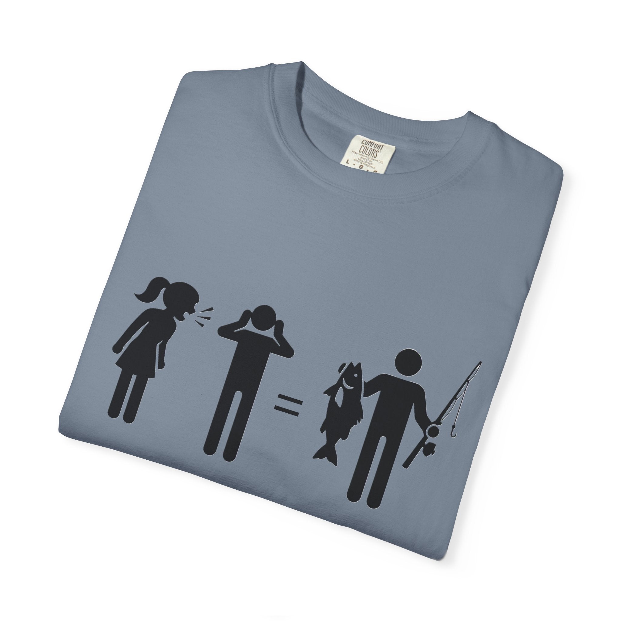 Fishing Humor T-Shirt – Fishing therapy Graphic Tee