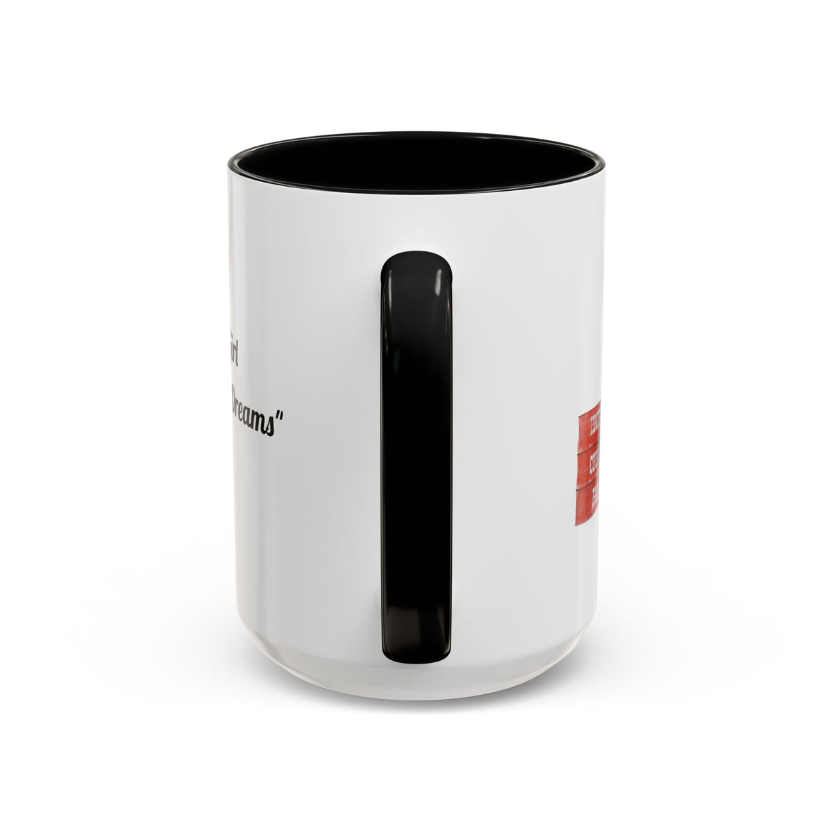 Barrel Racing Dreams Coffee Mug — "Small Town Girl, Big Buckle Dreams" Accent Mug