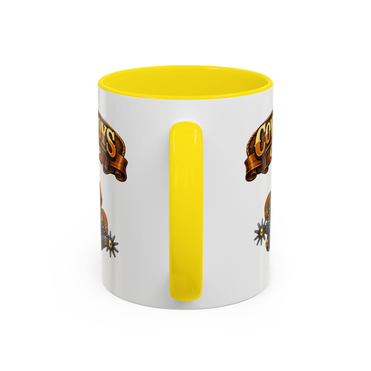 Cowboys Cup Coffee Mug — Western Spur & Leather Design (11/15oz)