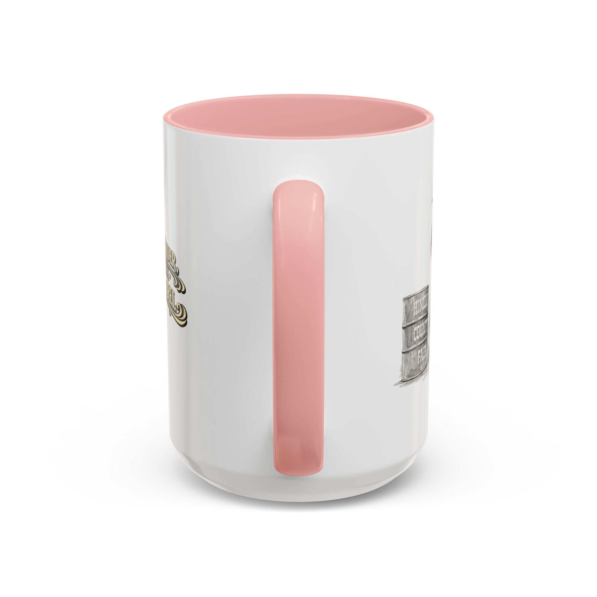 Barrel Racing Coffee Mug — "Horse and Rider Focused on the Next Barrel"