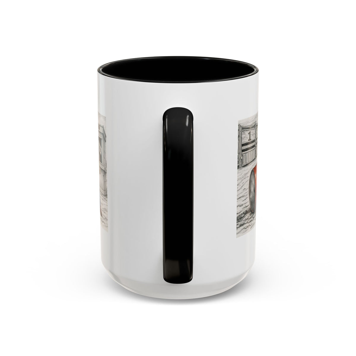 Out of the Money Barrel Racing Coffee Mug — Rodeo Cowgirl Accent Mug (11/15 oz)