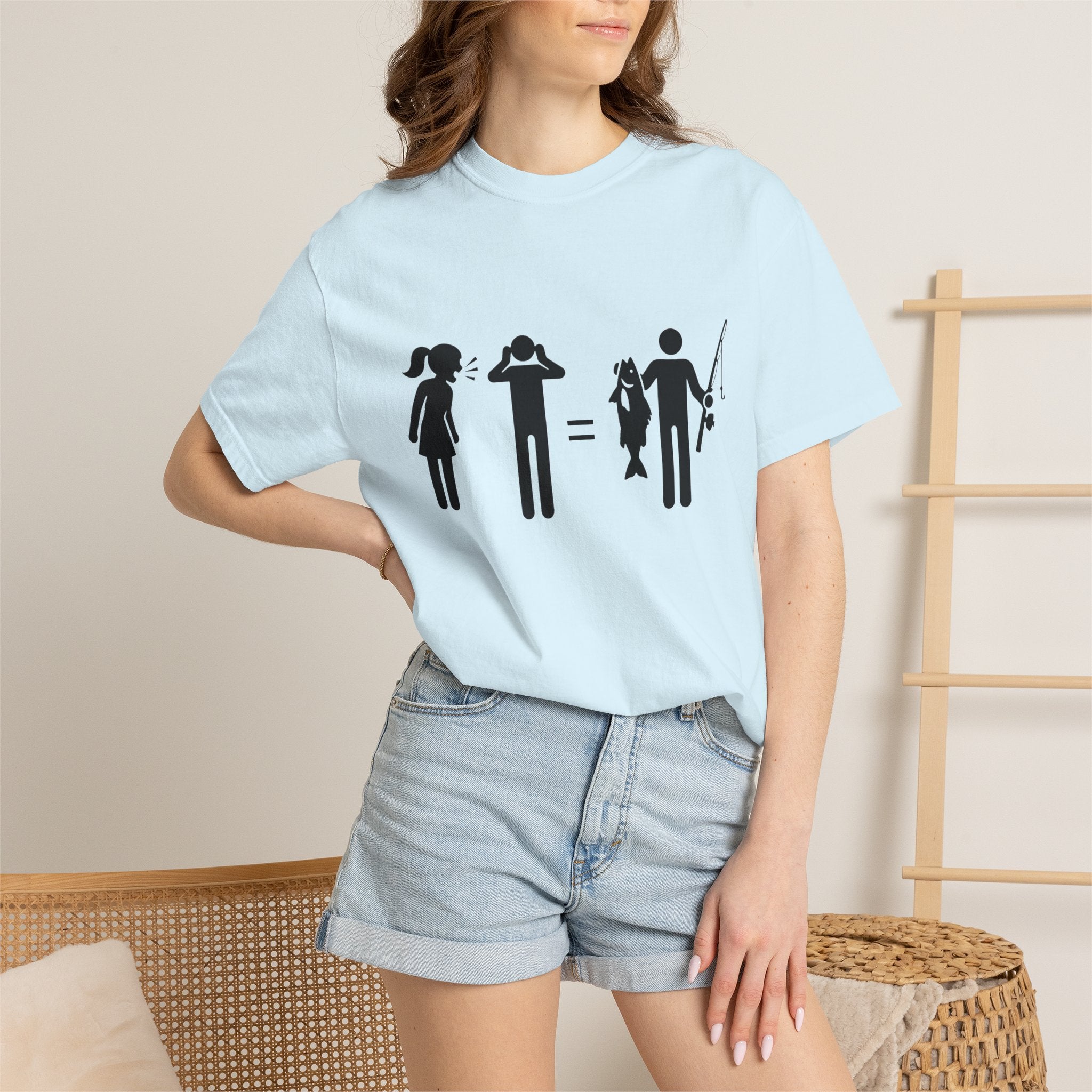 Fishing Humor T-Shirt – Fishing therapy Graphic Tee