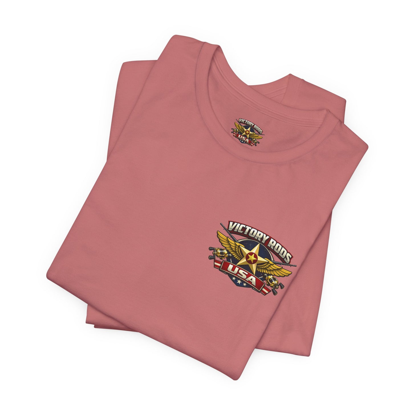 Barracuda Belle Vintage Pinup Tee — Victory Rods Motorcycle T‑Shirt