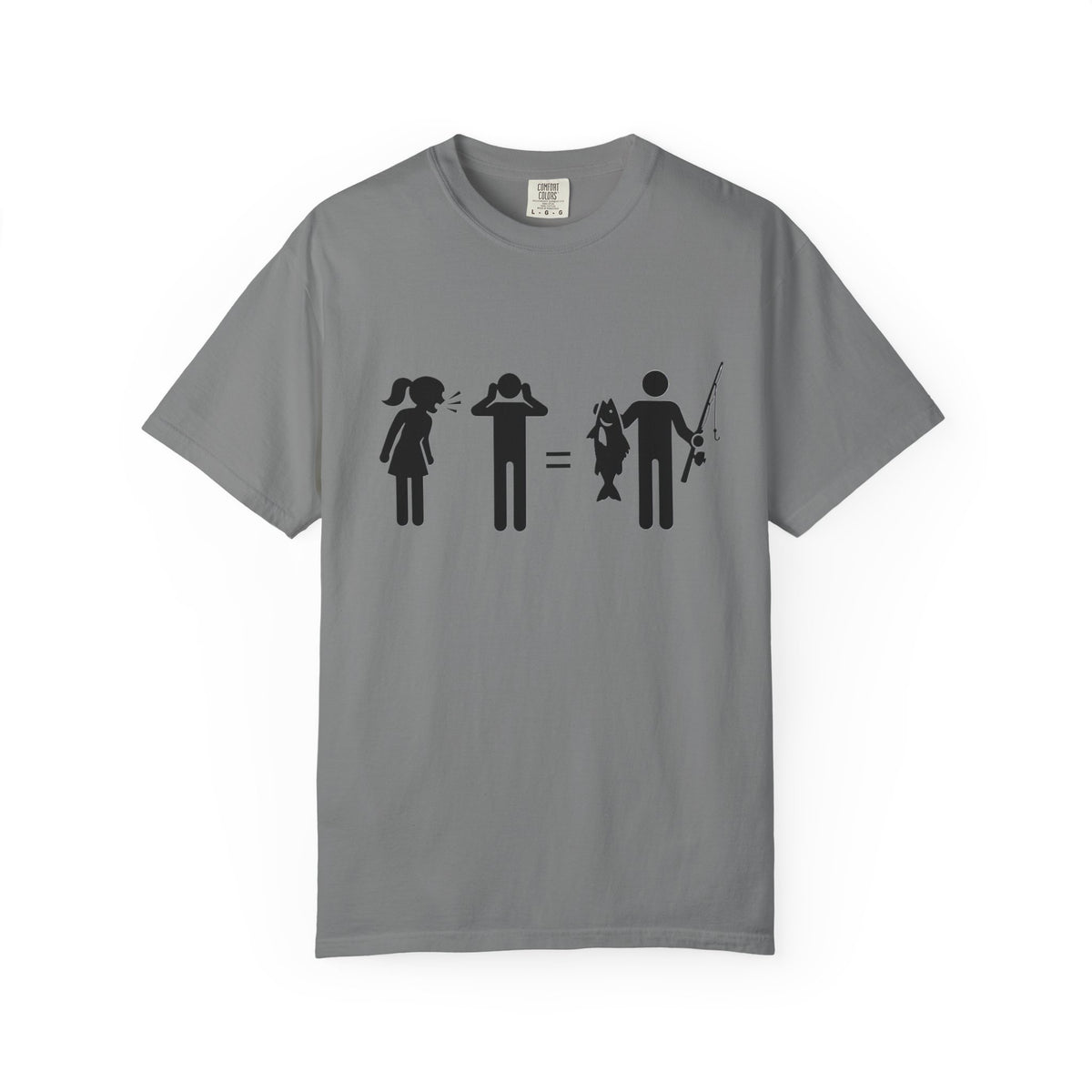 Fishing Humor T-Shirt – Fishing therapy Graphic Tee