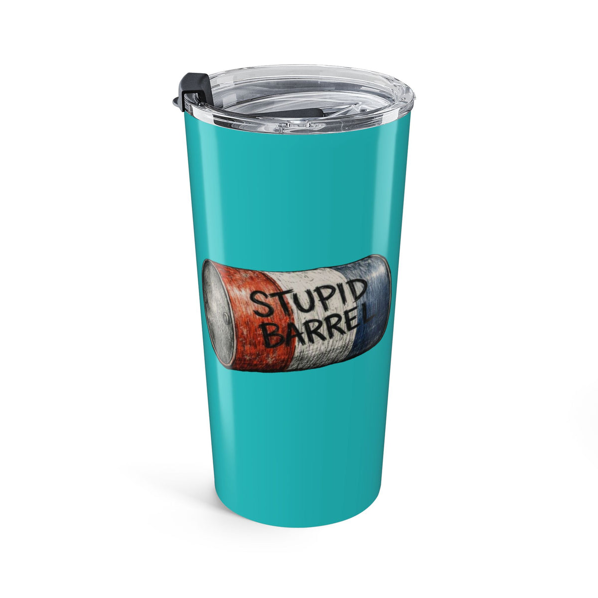 20oz Rodeo Travel Tumbler – I Came, I Saw, I Hit It!