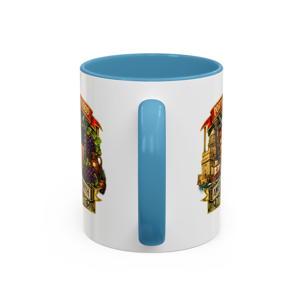 Portuguese/American Pride Mug - Coffee Ceramic Mug