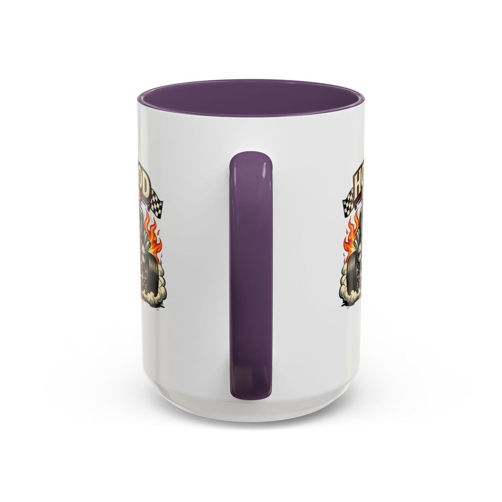 Hot Rod Fuel Coffee Mug — Vintage Muscle Car Racing Accent Mug