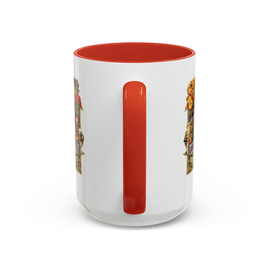 Danish/American Pride Danish by Blood, American by Birth Accent Coffee Mug (11/15oz)