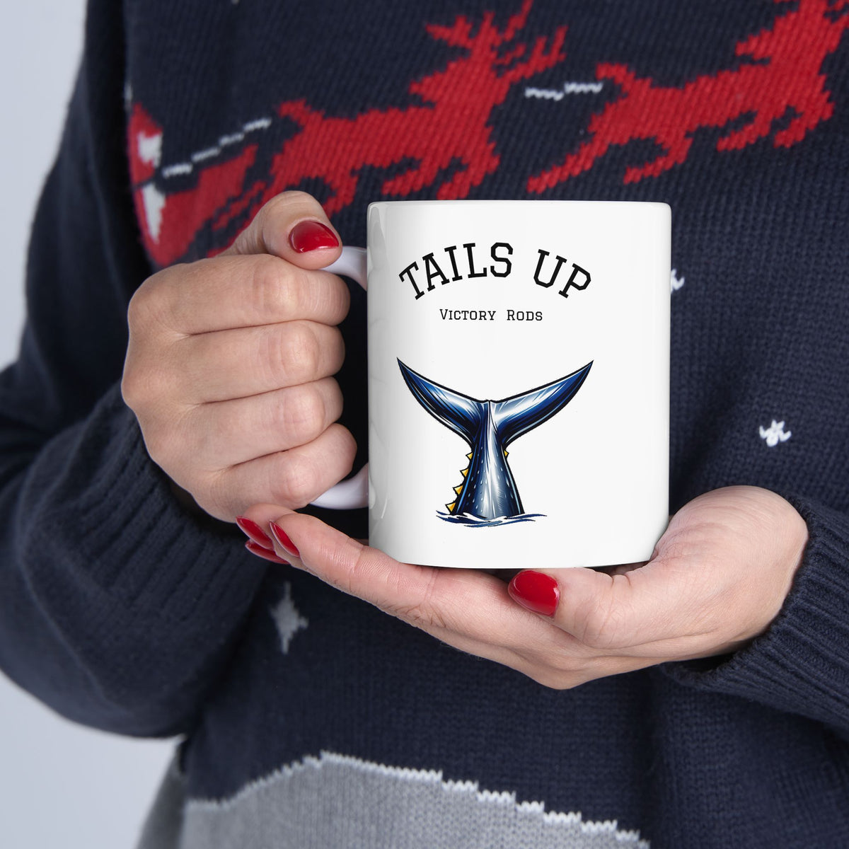 Tails Up Coffee Mug for the Tuna Fisherman