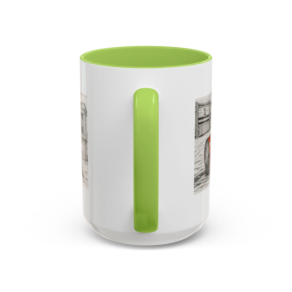 Out of the Money Barrel Racing Coffee Mug — Rodeo Cowgirl Accent Mug (11/15 oz)